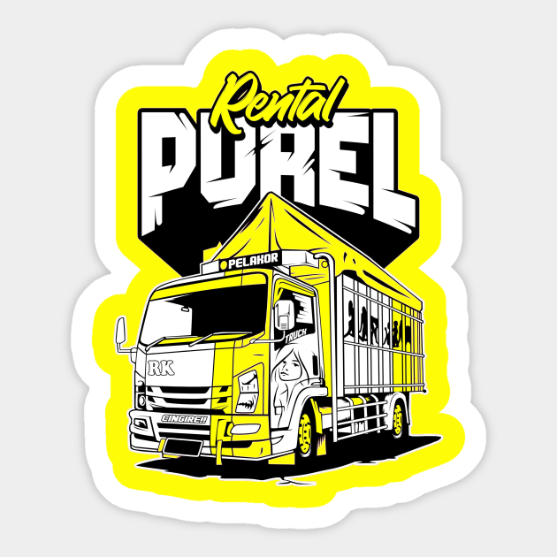 Truck Oleng Truck Sticker Teepublic